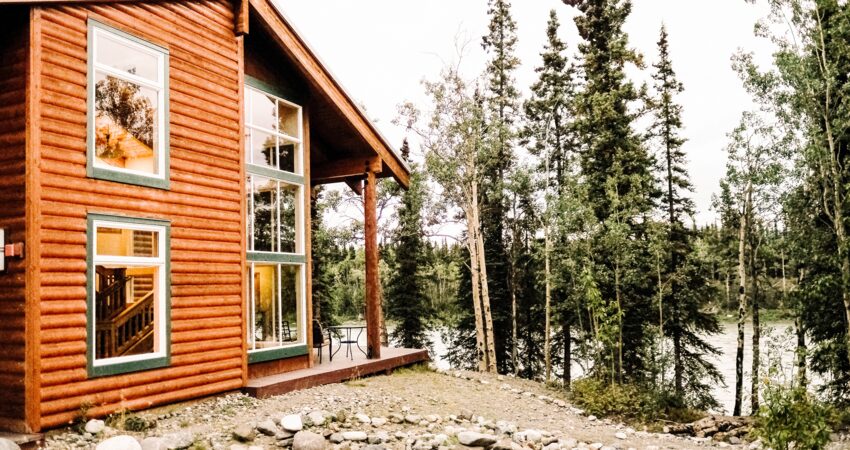 Riverside rooms at the Denali Park Village.