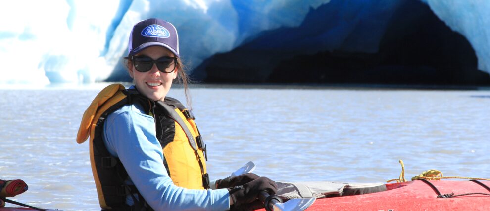 Spencier Glacier kayak trip views.