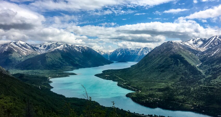 Kenai Lake near Cooper Landing.