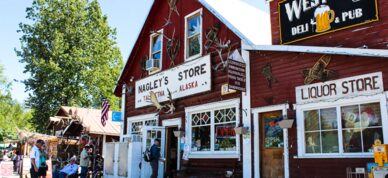 Historic Nagley's General Store in Talkeetna.