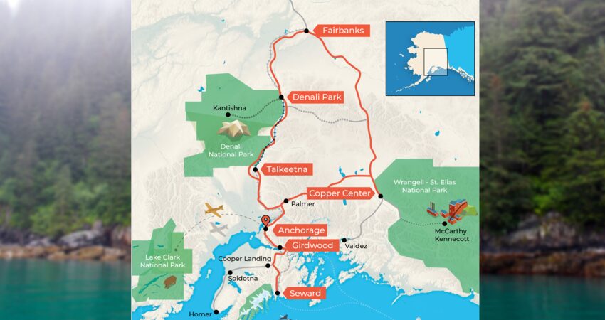 "Trip Report: One Guest's Perfect Alaska Roadtrip" itinerary.