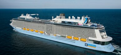 Quantum of the Seas at sea.