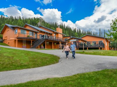 Taking a stroll around the Denali Bluffs.