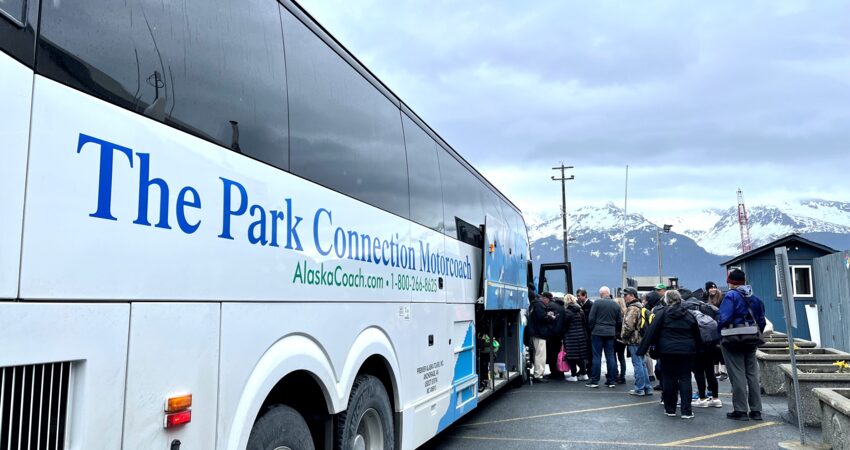 Pickup at the Seward Cruise Terminal.