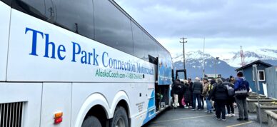 Pickup at the Seward Cruise Terminal.