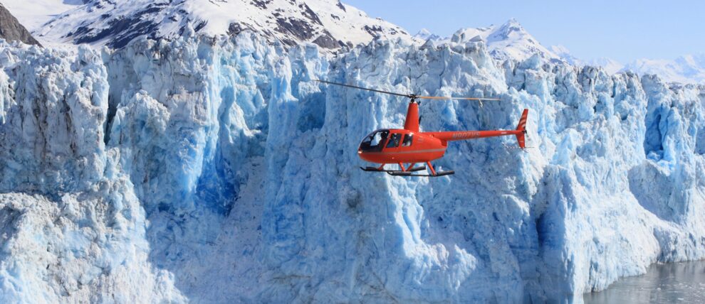 Glacier views on a Valdez heli tour.
