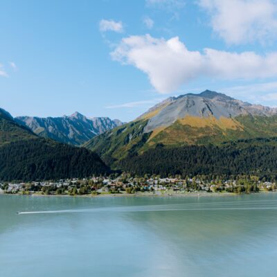 Seward area views on a flightseeing tour.