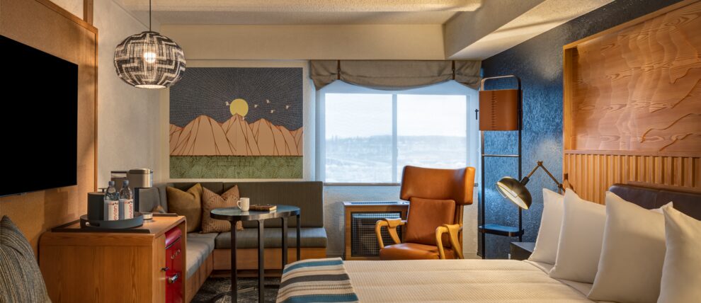 King room at the Aviator.