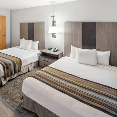 Grande Denali Lodge double room.