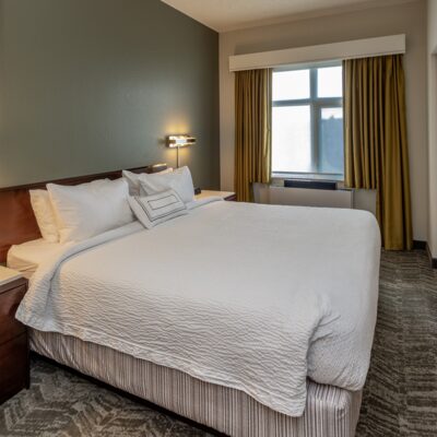 King suite at the Springhill in Fairbanks.