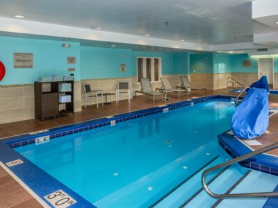 Indoor pool at the Springhill Suites Anchorage. Indoor pool at the Springhill Suites Anchorage.