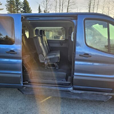 Room for 12 in an AWD van rental.