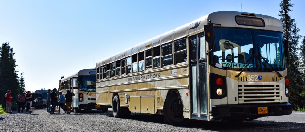 Your ride for the Denali Natural History Tour. Your ride for the Denali Natural History Tour.