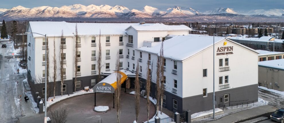 Aspen Suites in downtown Anchorage.
